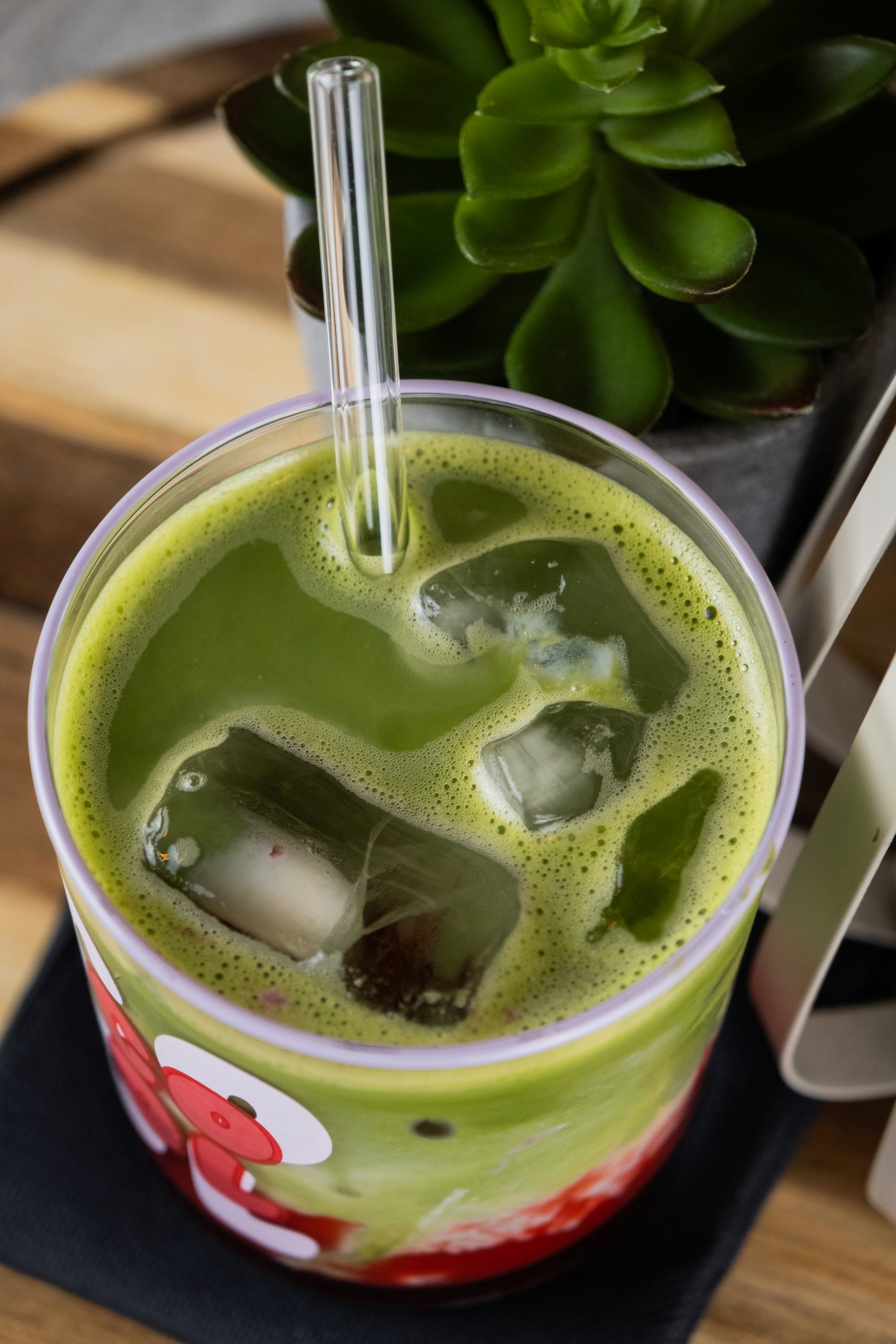 Home Iced Matcha Latte